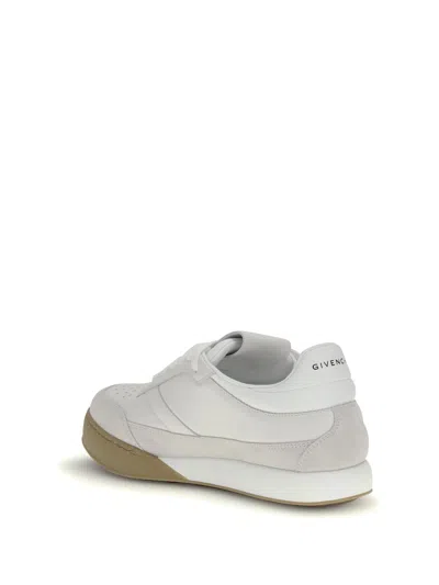 Givenchy Round Toe Low Sneakers With Flat Sole In Multi