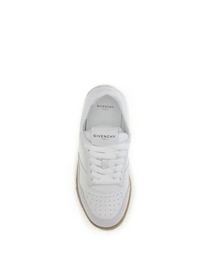 Givenchy Round Toe Low Sneakers With Flat Sole In Multi