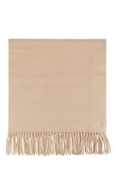 Max Mara Cashmere Shawl Baci In Sand
