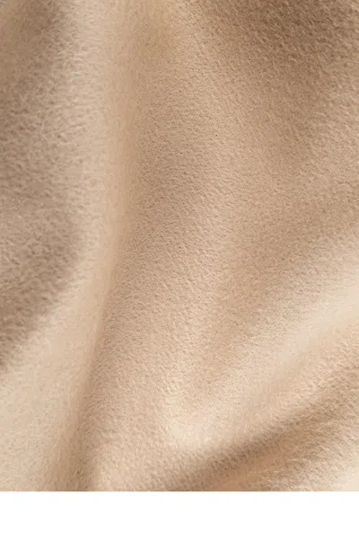 Max Mara Cashmere Shawl Baci In Sand