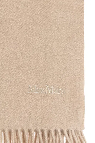 Max Mara Cashmere Shawl Baci In Sand