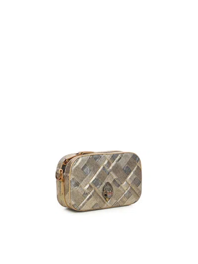 Kurt Geiger Small Kensington Camera Bag In Gold