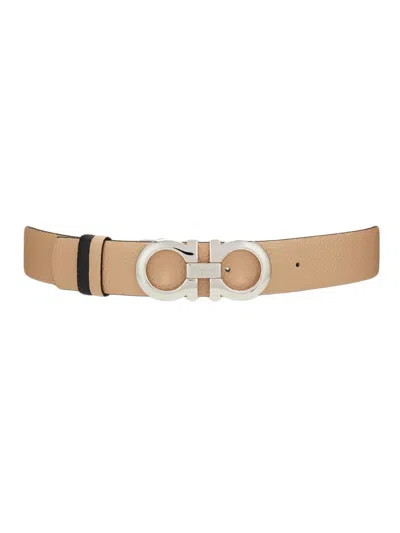 Ferragamo Reversible And Adjustable Gancini Belt