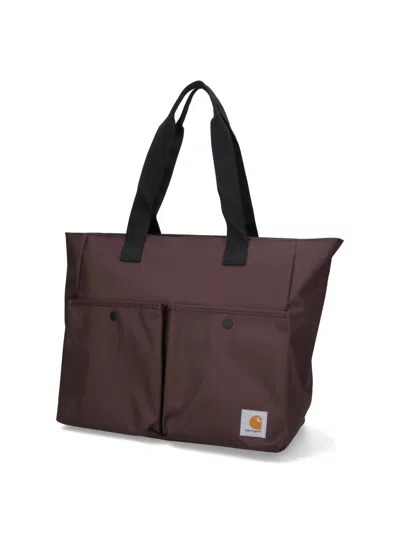 Carhartt Jake Tote Bag In Brown