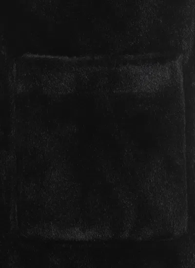 Betta Corradi Mimi Faux-fur Coat In Black