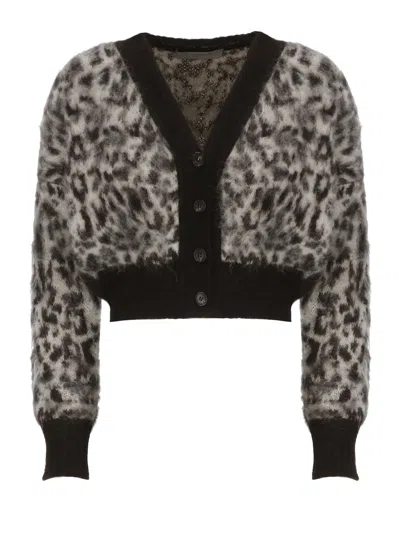 D Exterior Alpaca And Wool Fastening In Gray