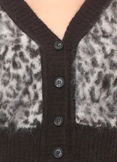 D Exterior Alpaca And Wool Fastening In Gray