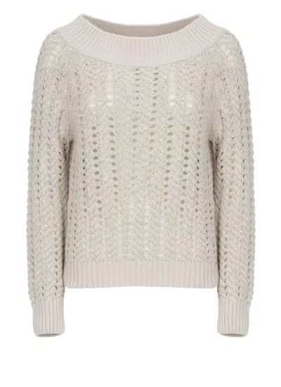 D Exterior D.exterior Sweaters In Neutral