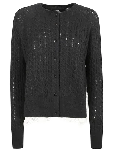 Ermanno Scervino Cardigan In Black