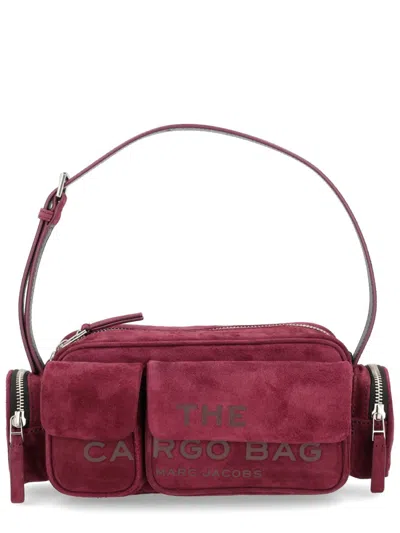 Marc Jacobs Versatile Shoulder Bag Flap Pockets In Burgundy