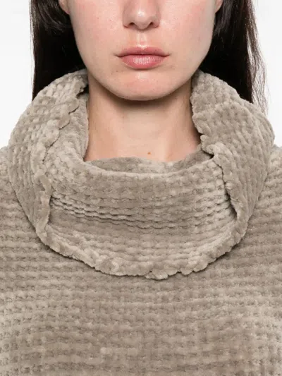 Rrd - Roberto Ricci Design Cinematt Turtleneck Wom Knit87 In Brown
