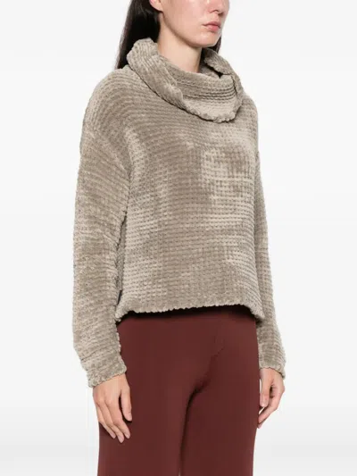 Rrd - Roberto Ricci Design Cinematt Turtleneck Wom Knit87 In Brown