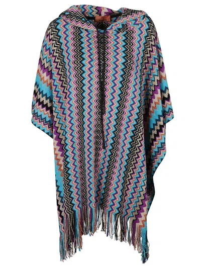 Missoni Poncho Multicolor In Multi