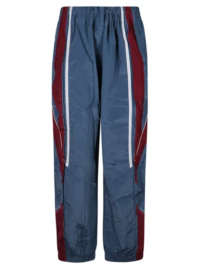 Martine Rose Layered Sweatpants In Blue