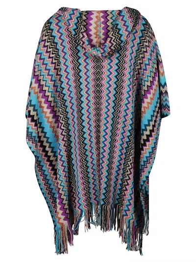 Missoni Poncho Multicolor In Multi