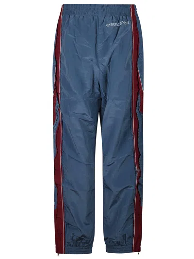 Martine Rose Layered Sweatpants In Blue