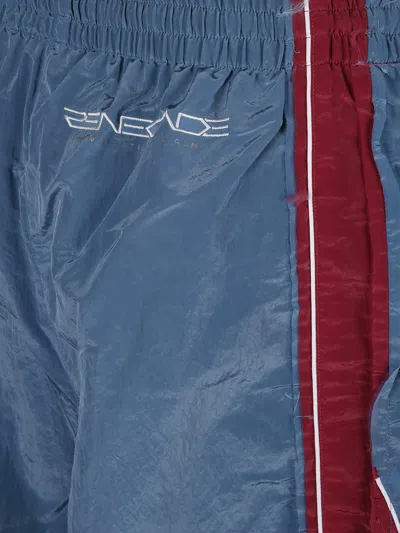 Martine Rose Layered Sweatpants In Blue