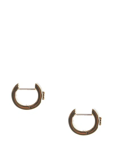 Tory Burch Kira Huggie Earrings Jewelry Black