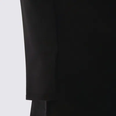 The Row Black Mavy Dress In Black