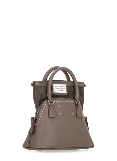 Maison Margiela 5ac Classique Hand Bag In Brown