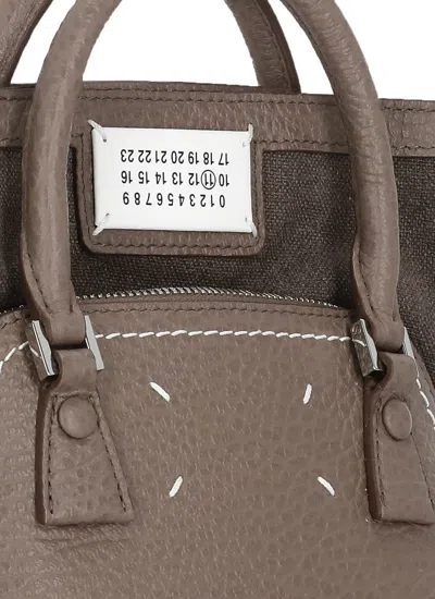 Maison Margiela 5ac Classique Hand Bag In Brown
