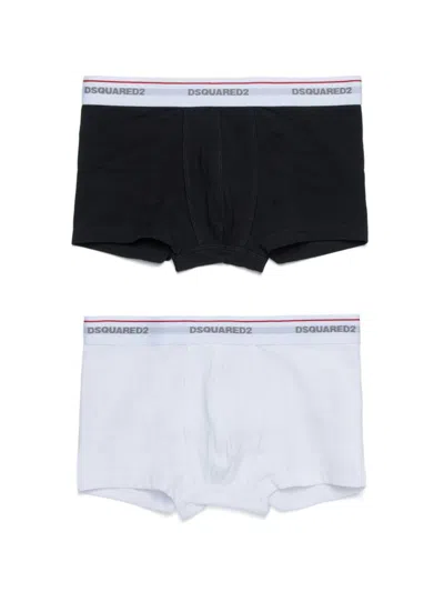 Dsquared2 Kids Set Of 2 Printed Boxers In Multi