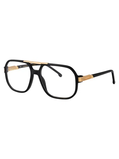 Carrera Matte Black Acetate Glasses In Black