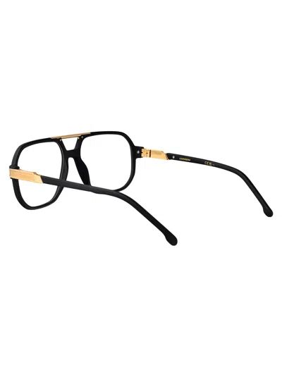 Carrera Matte Black Acetate Glasses In Black