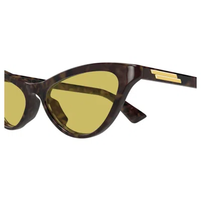 Bottega Veneta Bv1414s-002havana-havana-brown In Brown