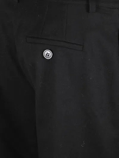 The Nina Studio Wrap-effect Culottes In Black