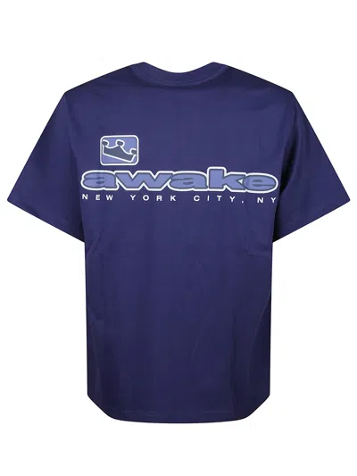 Awake Ny New York City Tee T-shirt In Brown