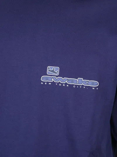 Awake Ny New York City Tee T-shirt In Brown