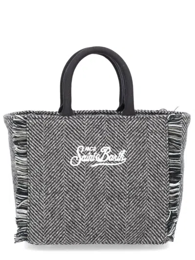 Mc2 Saint Barth Vanity Mini Tote Bag In Gray