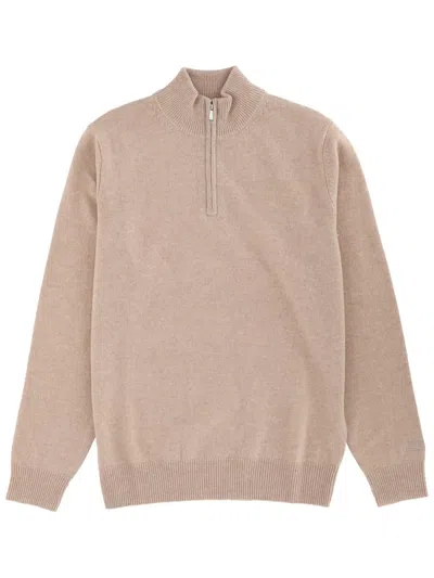 Mc2 Saint Barth Wool Sweater In Brown