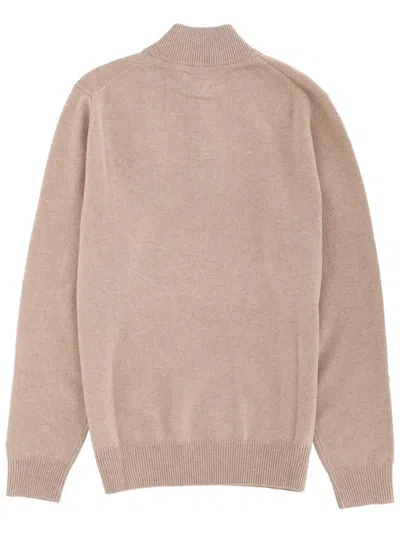 Mc2 Saint Barth Wool Sweater In Brown