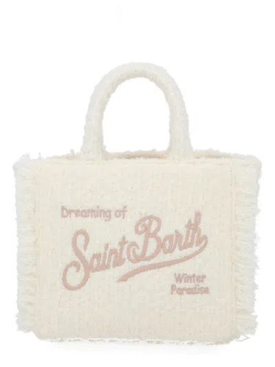 Mc2 Saint Barth Vanity Mini Tote Bag In Neutral
