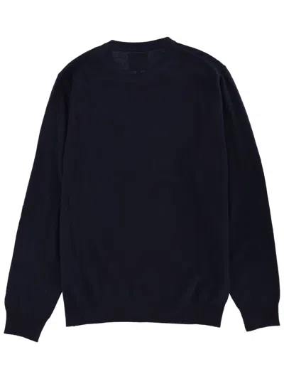 Mc2 Saint Barth Sweater With Embroidery In Blue