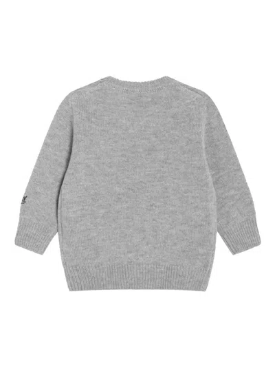 Mc2 Saint Barth Woodstock Sweater In Gray