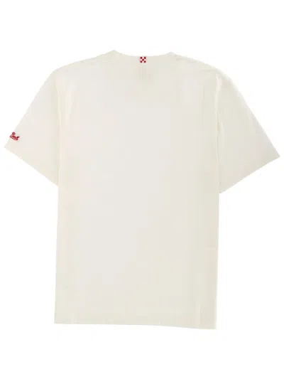 Mc2 Saint Barth T-shirt With Print In White