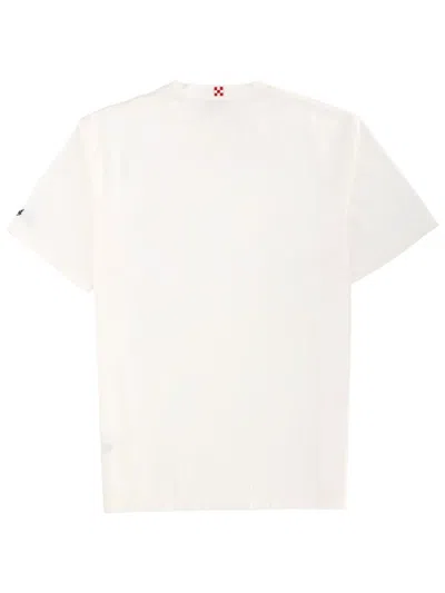 Mc2 Saint Barth T-shirt With Print In White