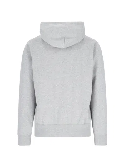 Polo Ralph Lauren Sweatshirt Zip Logo Hoodie In White