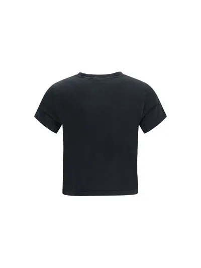 Alexander Wang Women Logo T-shirt In Black