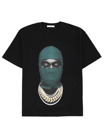 Ih Nom Uh Nit Graphic Print Short Sleeve Crew Neck T-shirt In Black