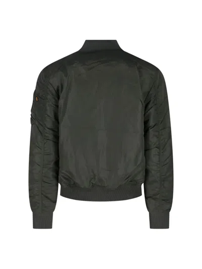 Alpha Industries Ma-1 Vf 59 Bomber Jacket In Black
