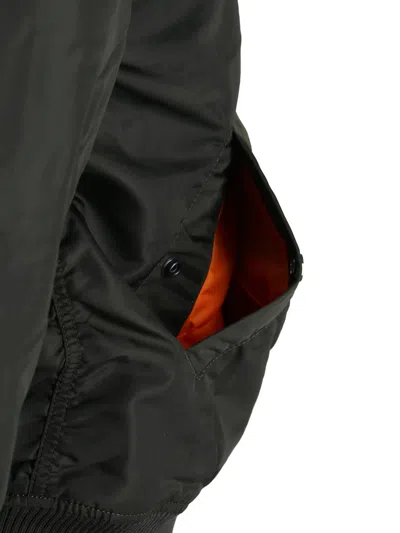 Alpha Industries Ma-1 Vf 59 Bomber Jacket In Black