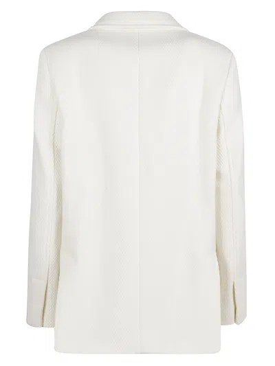 Hugo Boss Jovana Wool Blazer In White