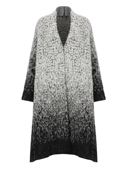 Avant Toi Wool Blend Coat In Gray
