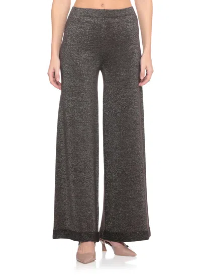 D Exterior Wool Pants In Gray