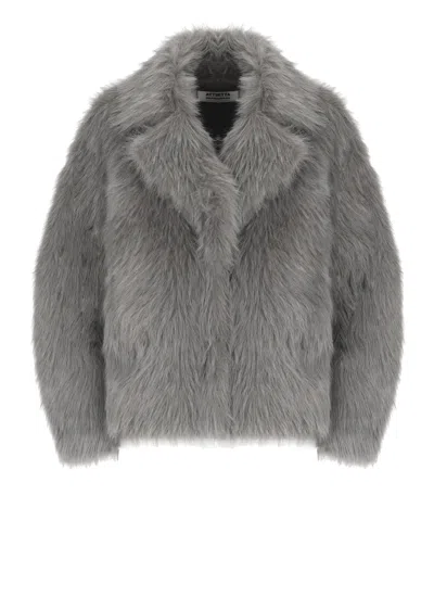 Betta Corradi Long-sleeves Coat In Gray