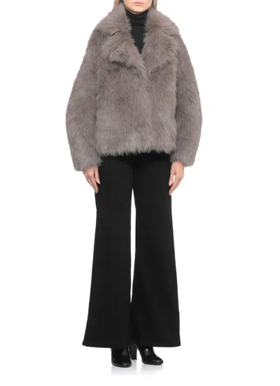 Betta Corradi Long-sleeves Coat In Gray